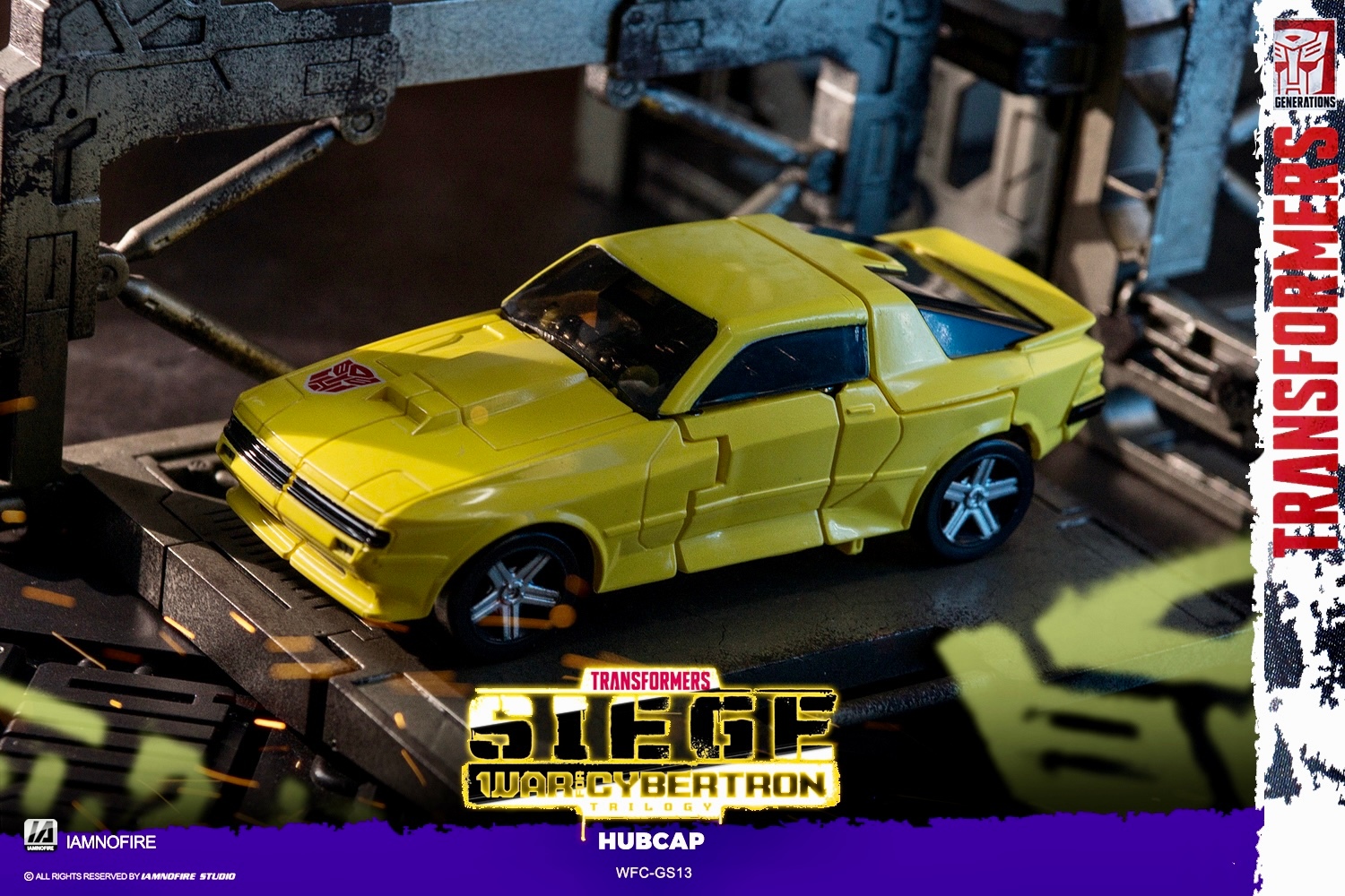 GENERATIONS - GENERATIONS UNITEDJOURNEY ガチャ Transformers Generations Selects Hubcap Toy Photography